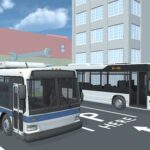 Simulateur de défi de stationnement de bus urbain 3D